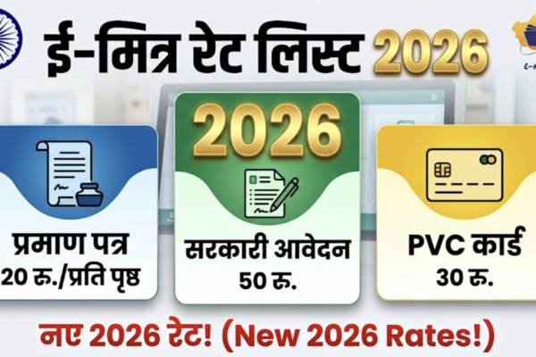 Emitra rate list 2026